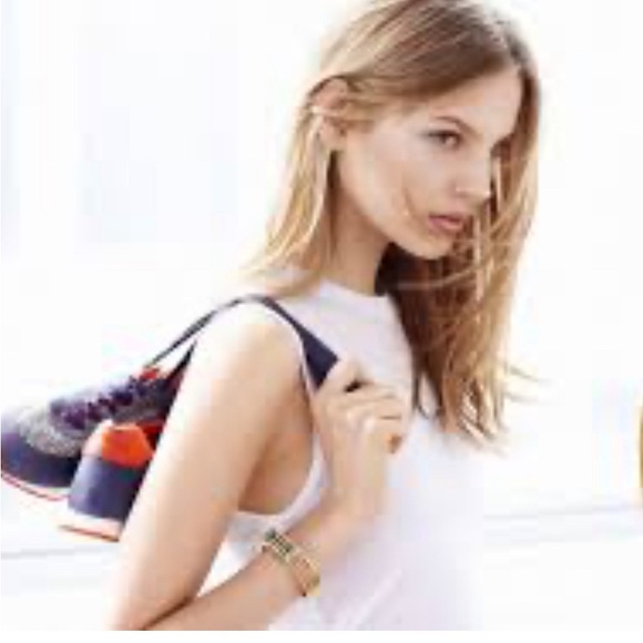 Tory Burch Fitbit Gold leather Wrap Bracelet OS - Picture 15 of 15